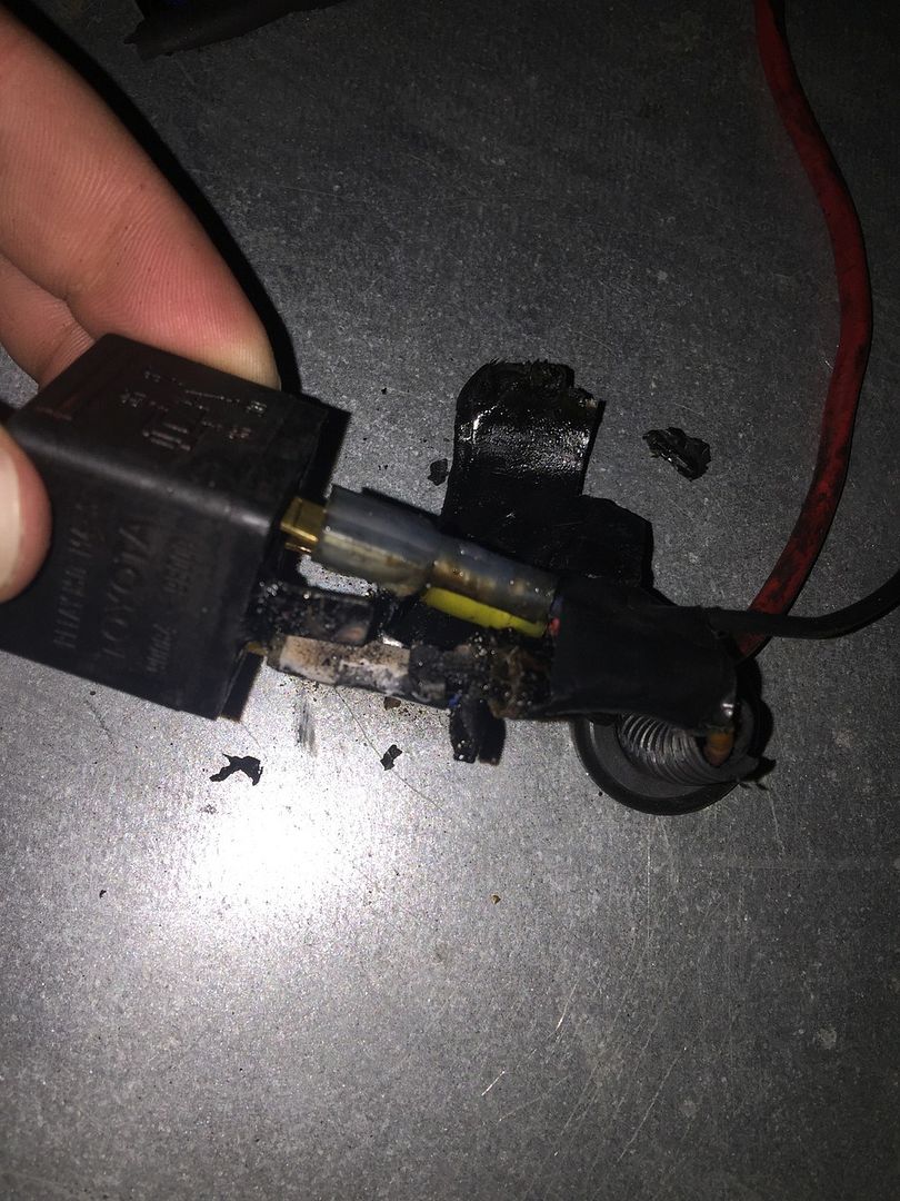 fuel pump relay melted Supra Forums